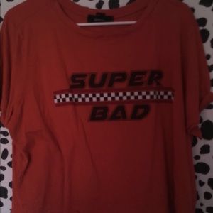 Crop top “super bad”